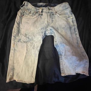 True religion Jean shorts